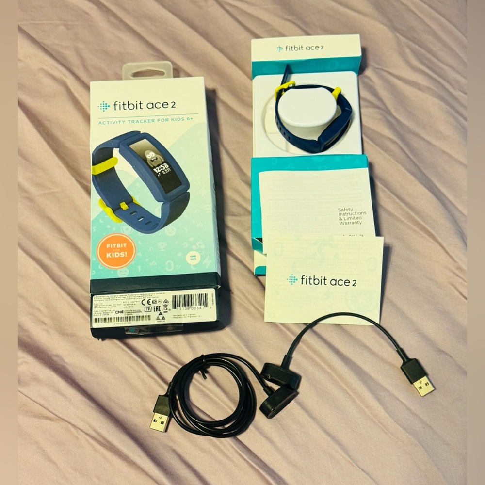 Fitbit Ace 2 Kids Tracker in Blue and Yellow